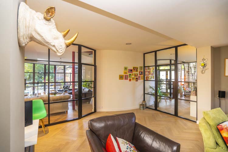 Art Deco Inspired! Industrial Style Internal Doors and Room Dividers, Windsor