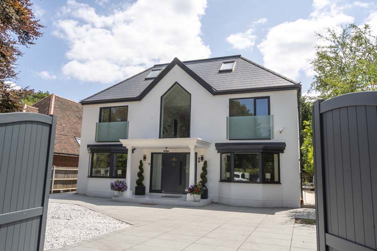 Bespoke Aluminium Windows and Doors, AluK58BW, Finchampstead, Wokingham