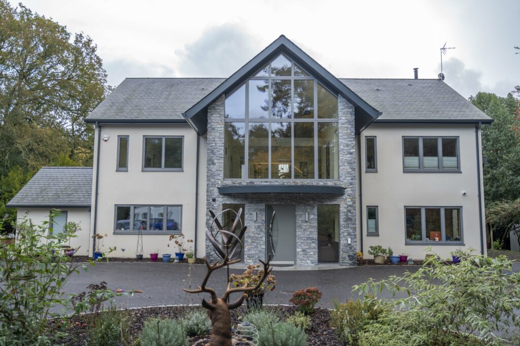 Grey Triple Glazed Windows and Doors, Stunning New Build, Finchampstead