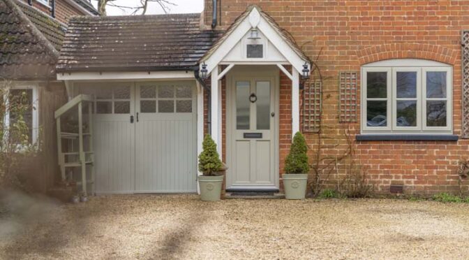 Olive Grey uPVC Windows – Evolution Storm 1 in Beenham, Reading