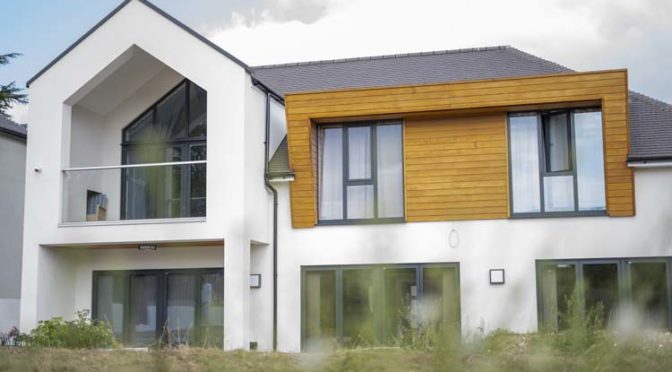 RAL7016 Triple Glazed Aluminium Windows and Doors, New Build, Leatherhead