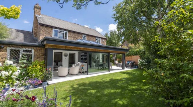 Solarlux Cero II Minimalist Sliding Doors, Orangery Extension, Warfield, Bracknell
