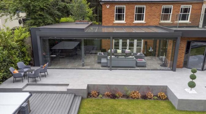 Solarlux SDL Acubis Glass Room Extension, Sandhurst