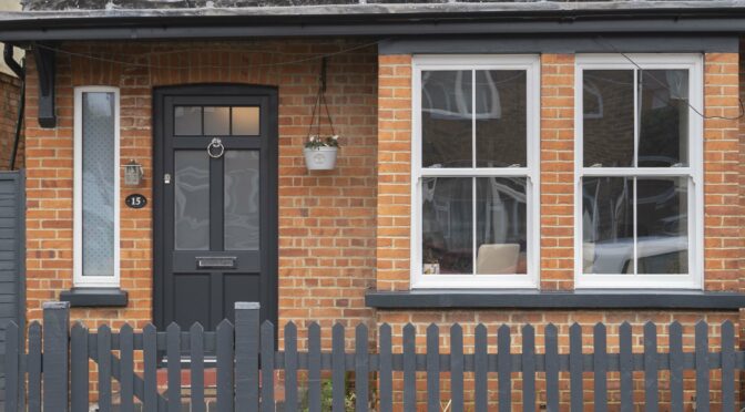 Traditional Front Door for a Period Victorian Villa, Farnborough