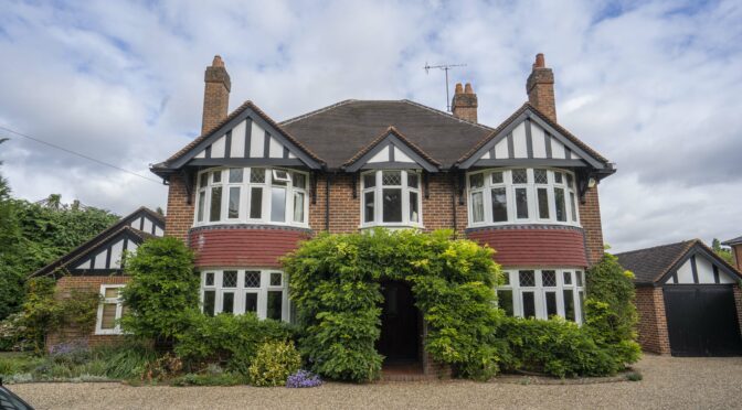 White Wood Effect uPVC Windows for Detached 1920's House, Littlewick Green.